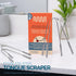 MasterMedi Tongue Cleaner Dental Kit - Surgical Grade Stainless Steel Tongue Scraper Brush - Family Pack (4 pcs) to