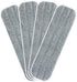 Replacement Microfiber Mop Pads, 4 Pack 18''x5'' Wet Dry Floor Cleaning Pad Compatible with Bona Floor Care System