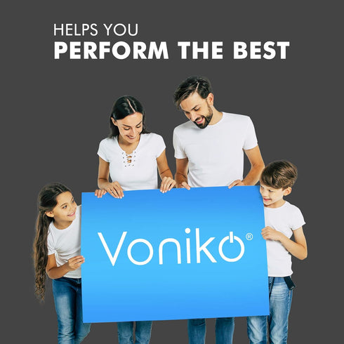 Voniko Ultra Alkaline C Batteries (12 Pack), C Size LR14 Batteries, 10-Year Shelf Life, 6-9 Times The Power