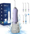Water Dental Flosser Teeth Pick, H2ofloss Cordless Portable Oral Irrigator 300ML Rechargeable
