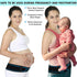 KONSEDIK Sacroiliac SI Joint Hip Belt,Lower Back Support Brace for Men and Women,Pregnant Pelvic Trochanter Support