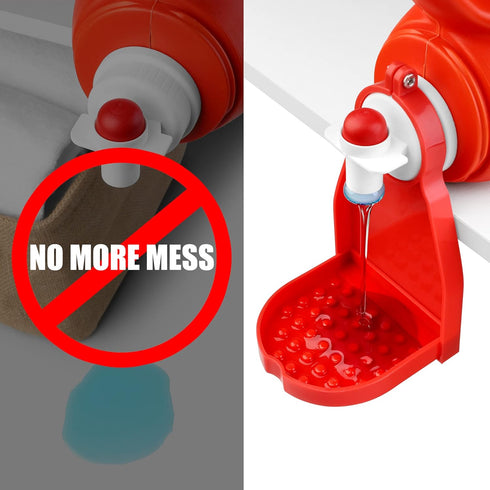 Spills2 Pack, Besuerte Laundry Soap Holder - Detergent Holder for Laundry Room, Laundry Detergent Organizer Gadgets
