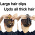 Large Hair Clips for Thick Hair - Plastic Big Claw Clips for Women, Strong Hold Jumbo Hair Jaw Clips