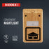 RIDDEX Plus Insect Control Plug-in, Mouse Deterrent for Defense Against Rats, Mice, Roaches, Bugs (Wood)