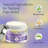 PURPLE CANYON All in One Magnesium Pain Cream Natural Pain Relief Cream with Arnica, MSM & Capsaicin for Muscle & Joint