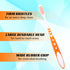 Extra Firm Toothbrush Set for Adults, Travel Toothbrush Kit, Hard Multicolor Denture Brush, 12 Pack
