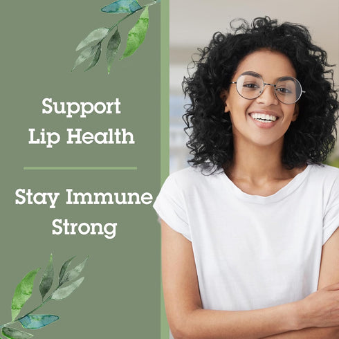 Quantum Health SuperLysine+ Immune Support Supplement, 1500 mg Lysine, Vitamin C, Echinacea, 90 Tablets