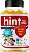 Hint Brain Memory Supplements for Kids & Teens, Omega 3 Vitamins, Low Sugar 60 Gummies for Focus & Eye Support