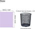 MECCANIXITY 4-6 Gallon Small Trash Bags, Waste Basket Liners for Kitchen, Office, Bathroom, Purple, 40 Counts