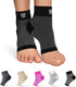 FlexAdapt Plantar Fasciitis Compression Socks, 1 Pair, Black, Large, for Achilles Tendonitis & Foot Swelling Relief.