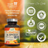 Turmeric Curcumin with BioPerine & Ginger 2600mg - Natural Joint & Heart Support, 120 Capsules