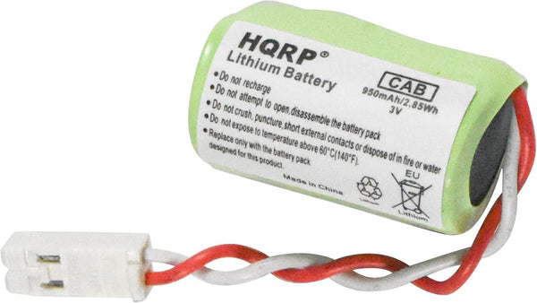 HQRP 3V Battery Compatible with Siemens 575332, 6ES5980-0MB11, Simotion 810D, 840D PLC