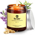 Set Lavender Eucalyptus & Sage Sea Salt Candles - Stress Relief Gift