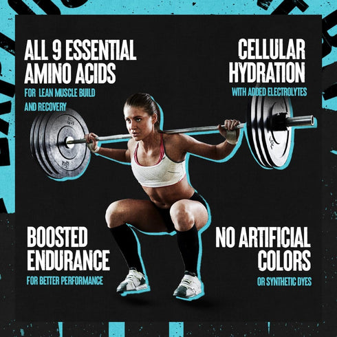 Animal Juiced Amino Acids - BCAA/EAA Matrix Plus Hydration with Electrolytes, Sea Salt, Fruit Punch Flavor, 30 Servings