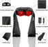 YotubaSJ 3D Neck Massager with Heat for Pain Relief, Deep Tissue Kneading Shiatsu, for Neck, Back, Shoulder, Foot