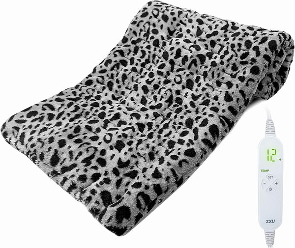 ZXU Heating Pad for Back Pain and Cramps Relief, Ultra Soft Microplush Heating