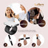 Laflare Braiding Hair Rack, Hair Extension Holder with 60 Spools, Wood Color