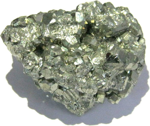 crystalmiracle Golden Pyrite Rock Natural Healing Crystal 0.2-0.3 Lbs Cluster for Spiritual Gifts