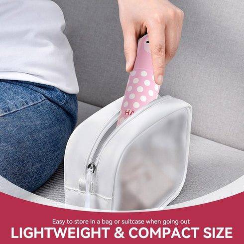 Travel Toothbrush Case, Cute Portable Toothbrush Holder with Cover for Camping, Home, School, Business (Pink)