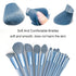 Koccido 22 Pcs Makeup Brushes Kit, Foundation Brush, Eyeshadow Brush Set (Blue, 22 Piece Set Large)