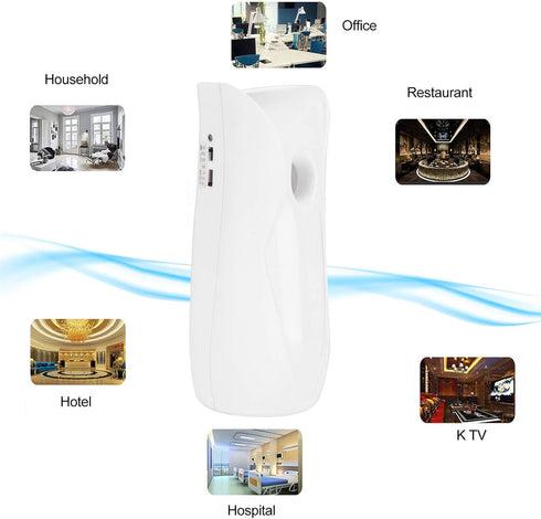 Air Freshener, High-Quality Fragrance Dispenser, Durable for Home Bathrooms Kitchens