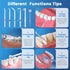 Replacement Tips for Waterpik, Water Flosser Heads Parts for Oral Irrigator (6 Tips Different & Storage Case)