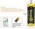TRENDBOX 14430 3.2V 450mAh Battery LiFePo4 Rechargeable Solar Batteries for Outdoor Garden Light 8 Pack