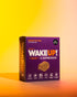 WAKE UP! Caffeinated Peanut Butter Protein Bars, Gluten Free, 350mg Caffeine, 6 Pack, Boosts Focus and Clarity