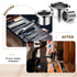 MorningRo 6 3.0 2.0 1.5, Pcs Stainless Steel Hair Tool Organizer Blow Dryer, Curling Iron & Hot Holders Tool for Salon