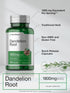 Horbaach Dandelion Root Supplement 1800mg | 120 Capsules | Non-GMO, Gluten Free