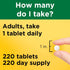 Nature Made Vitamin D3 2000 IU (50 mcg), 220 Tablets, Dietary Supplement for Bone, Teeth, Muscle, Immune Health