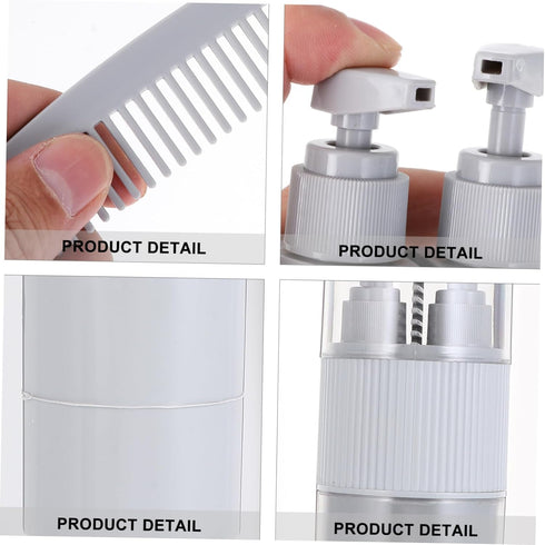 Set Mouthwash Cup Toothbrush Box Pcs Portable Travel Organizer Plastic Sealed for Toothbrushes Accessories