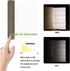 Full Page Magnifier - Ultra Bright 12 LEDs Handheld Magnifying Glass with Adjustable Brightness for Eye-Care and Reading