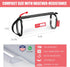 Rough Enough TSA Approved Clear Toiletry Bag for Women Travel Leakproof Makeup Organizer Case