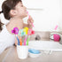 Toothbrush Head Cover Cap, 6 Pack Portable Toothbrush Protector for Bathroom Home Travel