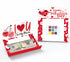 Set 8 Big Dot of Happiness Assorted Happy Valentines Day - Valentine Hearts Party Money and Gift Card Holders