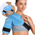 REVIX Shoulder Ice Pack Rotator Cuff Cold Therapy Wraps for Pain Relief, Reusable Compression Brace for Injuries