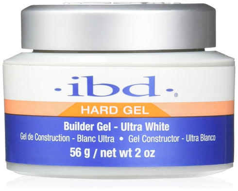 IBD Ultra White Builder Gel, 2 oz UV Gels