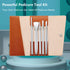Pedicure Knife Set, Manicure Set, Ingrown Toenail Kit, Top Notch Foot Blade (5 Pcs Leather Case Included)