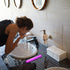 40 Pieces Travel Toothbrush Holder Case, Portable Plastic Storage Containers for Traveling