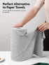 Microfiber Cloths in a Roll, Reusable Washable Cleaning Rag Towels, 12" x 12", 40 Pack for Auto, House, Kitchen