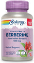 SOLARAY Berberine 500mg Supplement for Healthy Lifestyle, Vegan & Non-GMO, 100 Servings
