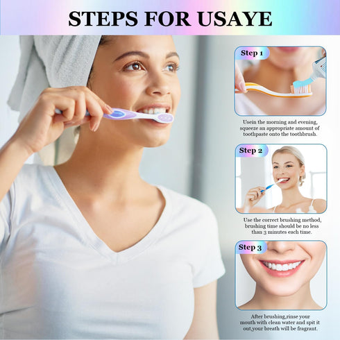 YADUO 2Pcs Acssart Radiant Niacinamide Intensive Whitening Toothpaste, Niacinamide White Toothpastes, Remove Tooth