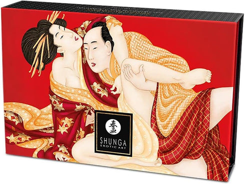 Shunga Sparkling Strawberry Wine Kissable Massage Powder - One Size by