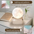 Rukico Light,24 White Noise Sleep Machine with Moon Lamp Night Soothing Sounds,Adjustable RGB Color Changing,Sleep Aid