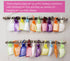100Pcs Organza Bags, 3x4 Inches, Sheer Small Drawstring Jewelry Gift Candy Pouches, Mixed Color
