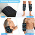 Shin Splint Ice Packs for Injuries, Reusable Gel Cold Compression Sleeve (Pack of 2)