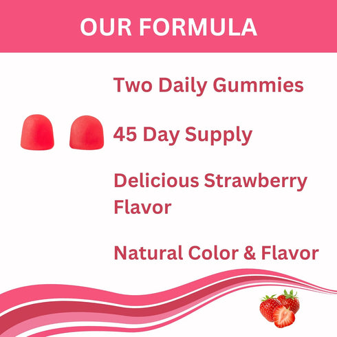 Gummies 90 Gummies Greenfield Nutritions - Halal Biotin Vitamin for Hair, Skin and Nails, Supports Fat Metabolism, Hair