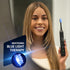 Sparx Toothbrush Replacement Heads, Black Brush Heads with Blue Light Therapy for Gum Care, 1 Pack