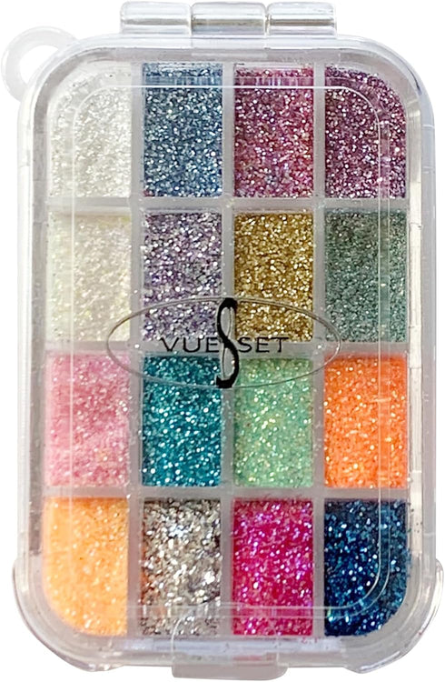 Bella 16 Sections Small Empty Lipstick Palette - Depotting Makeup Container for Organization
